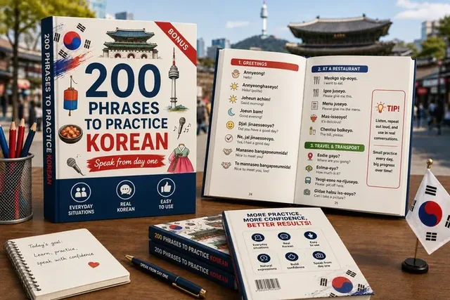 200 Phrases to Practice Korean